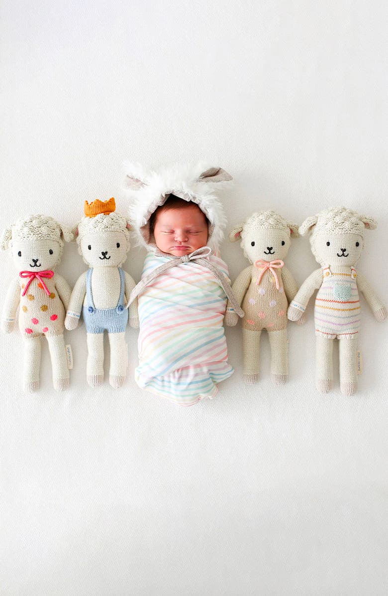 cuddle+kind Little Lucy the Lamb Stuffed Animal, Alternate, color, Multi