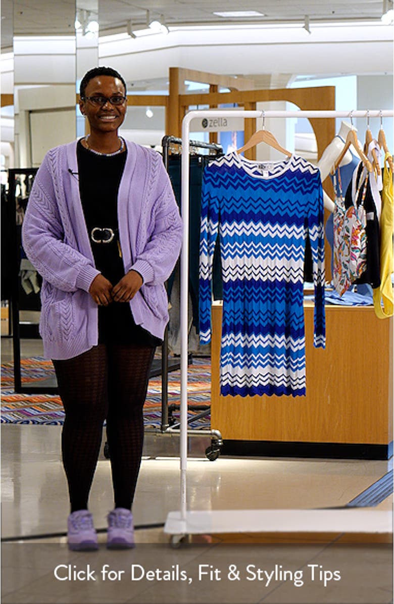 Shea Long Sleeve Cover-Up Dress, sales video thumbnail