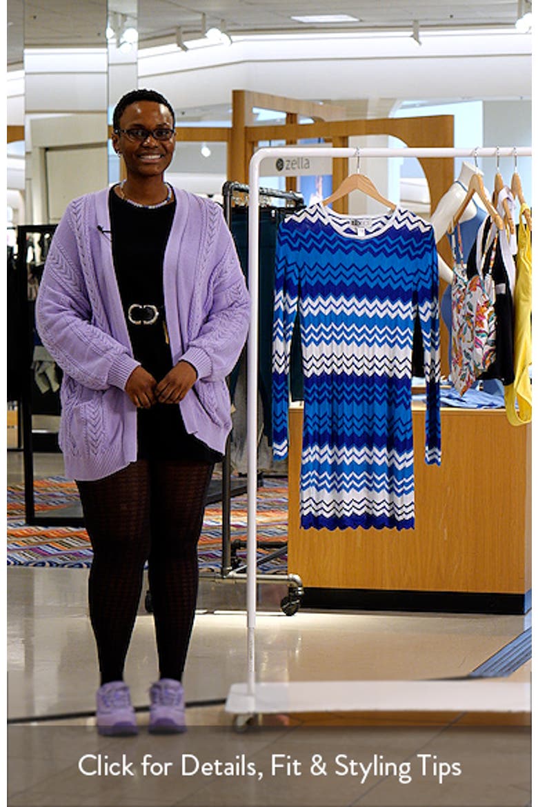 Shea Long Sleeve Cover-Up Dress video