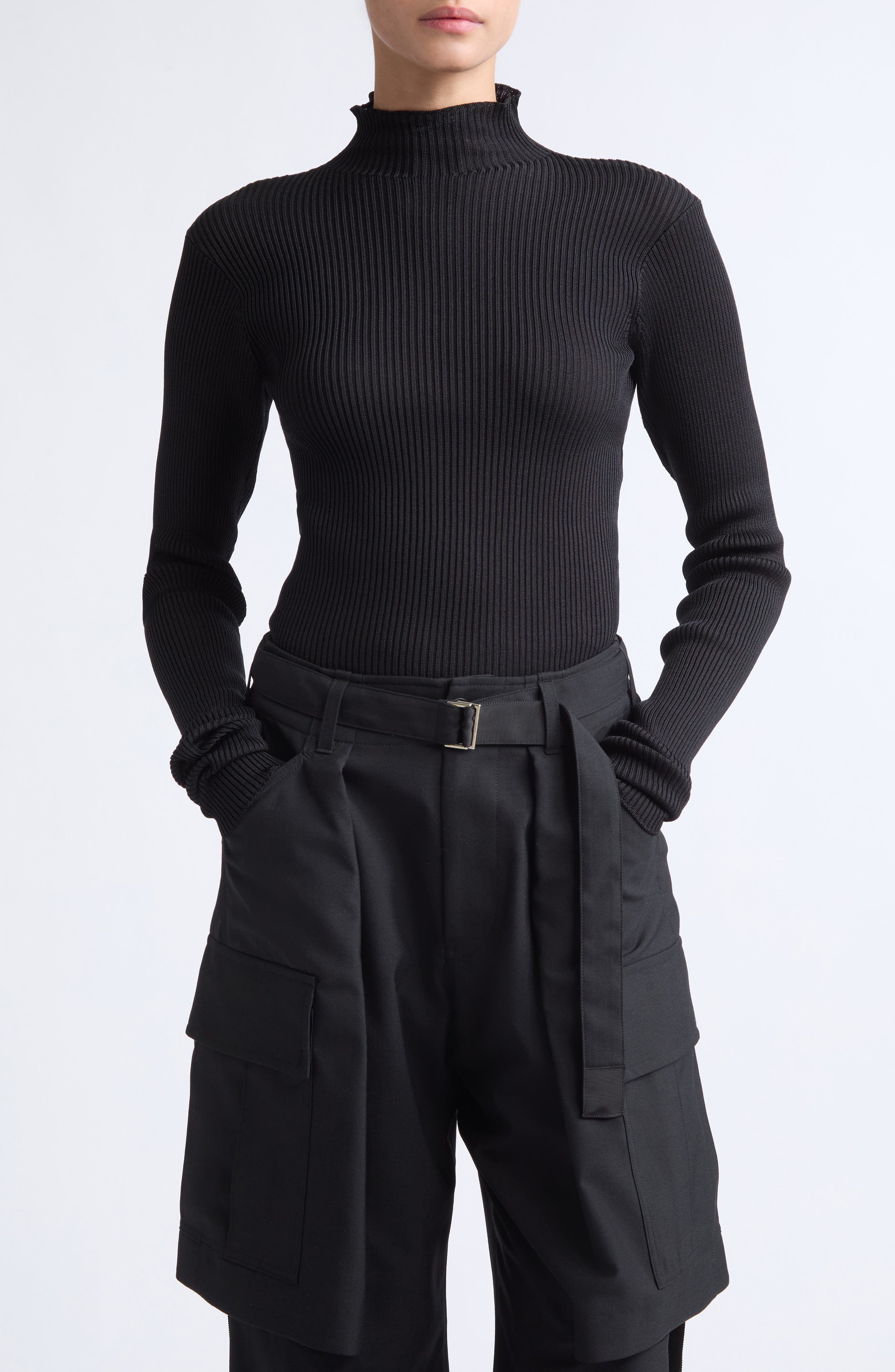 selected BLACK KNIT