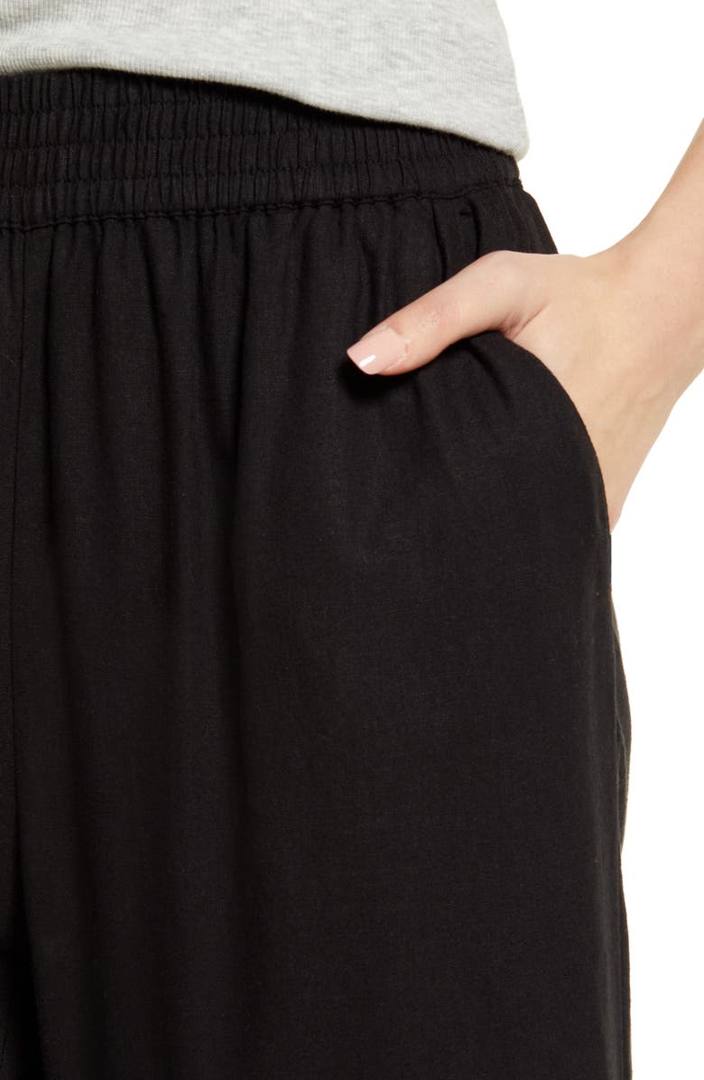 Treasure & Bond Linen Blend Wide Leg Pants, Alternate, color,