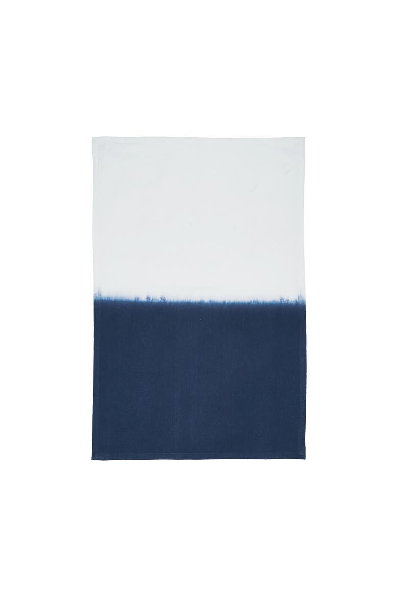 Aster Indigo Towel, Alternate, color, Blue
