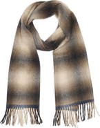 Nordstrom Plaid Cashmere Scarf