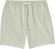Nordstrom 7-Inch Seersucker Swim Trunks