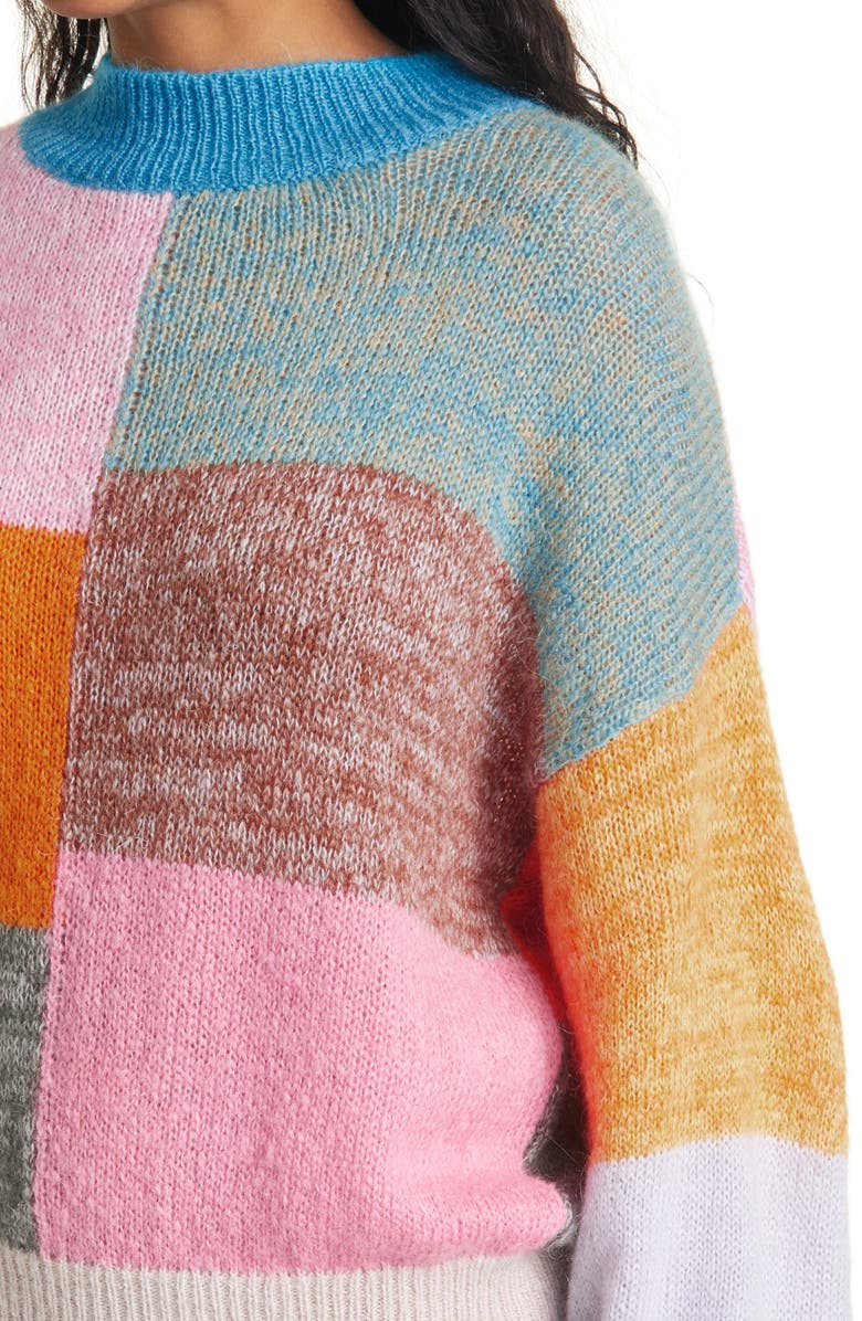 Stine Goya Adonis Bell Sleeve Sweater, Alternate, color, 