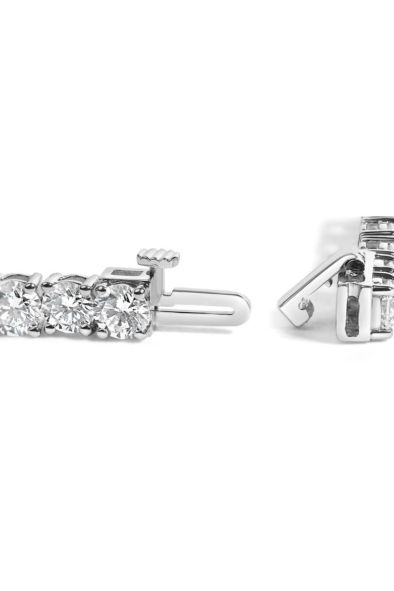 IGI Certified 14K White Gold 11.0 Cttw Lab Grown Diamond Tennis Bracelet, Alternate, color, White Gold