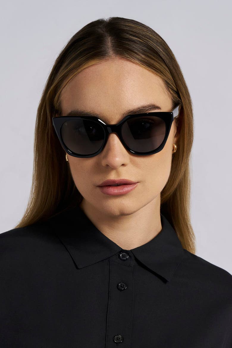Women's Solessia Polarized Sunglasses, UPF 50+ Sun Protection, Alternate, color, Black