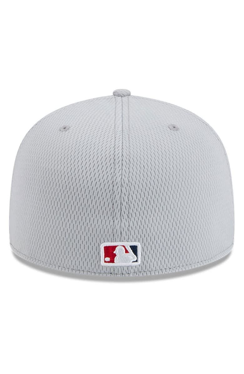 New Era Men's New Era Gray Washington Nationals 2025 MLB Clubhouse 59FIFTY Fitted Hat, Alternate, color, 