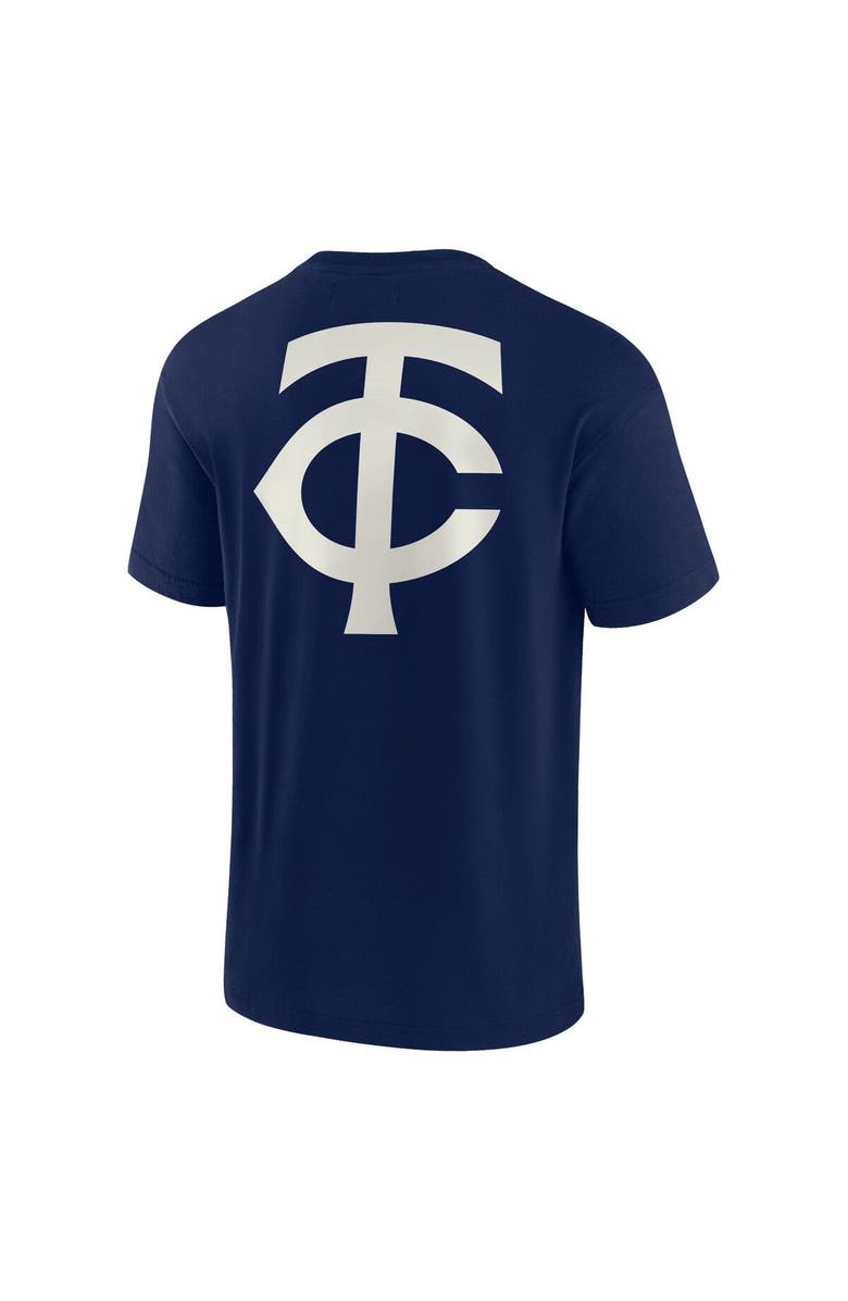 Fanatics Signature Unisex Fanatics Signature Navy Minnesota Twins Elements Super Soft Short Sleeve T-Shirt, Alternate, color, Navy