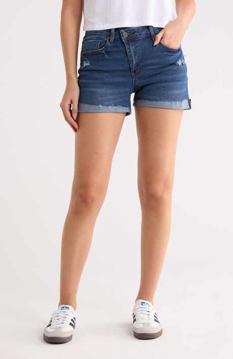 Vigoss Distressed Cuff Shorts