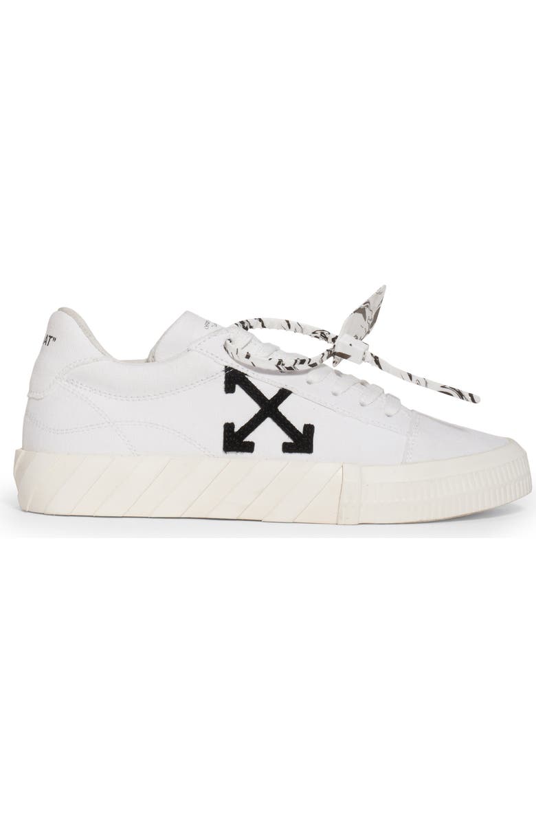 Off-White Eco Canvas Vulcanized Low Top Sneaker, Alternate, color,