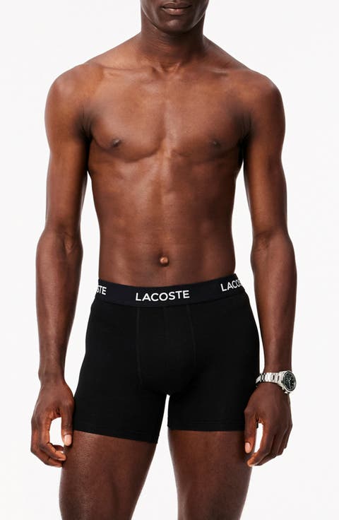 Core Essentials Assorted 5-Pack Stretch Cotton Boxer Briefs