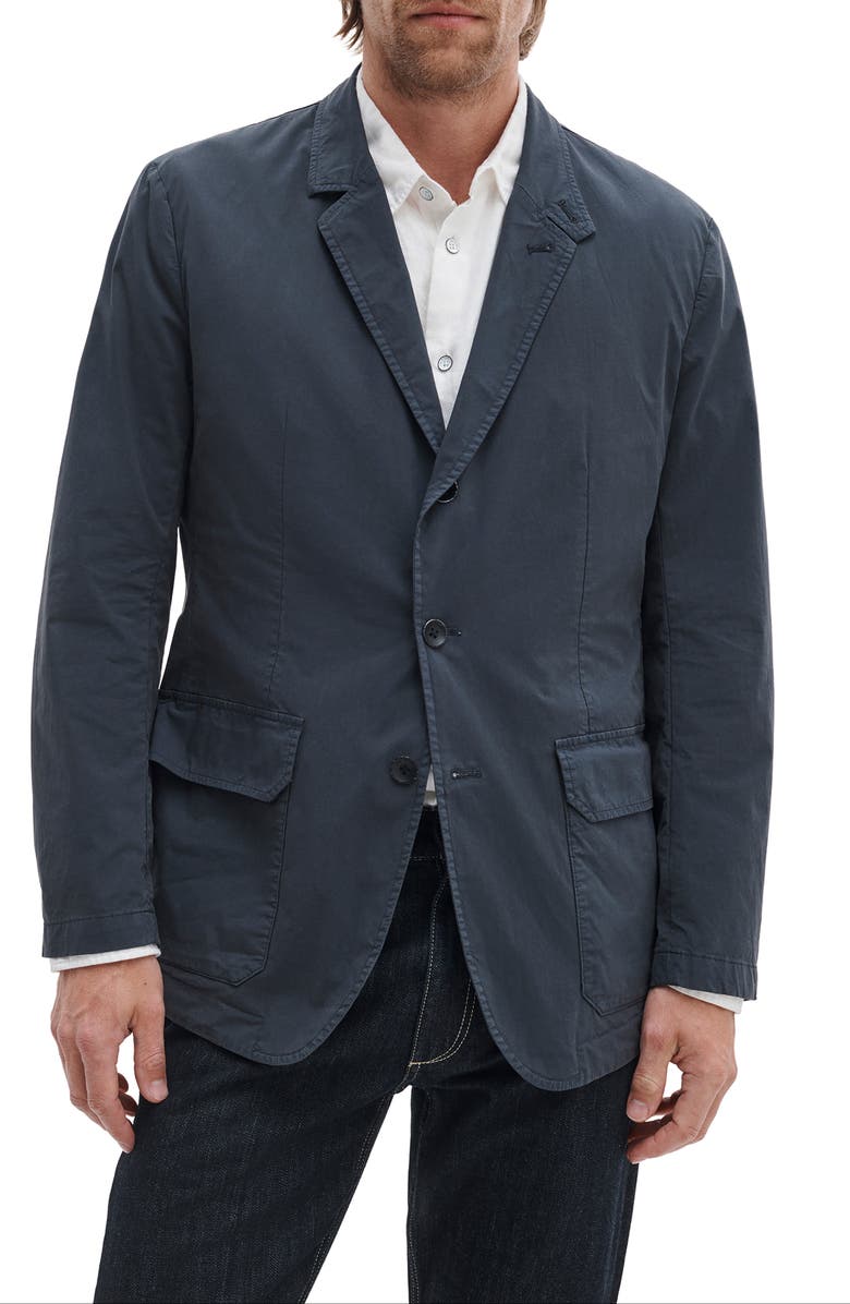 rag & bone Vincent Knit Blazer, Alternate, color, Black