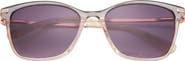 Ted Baker 55mm Gradient Square Sunglasses
