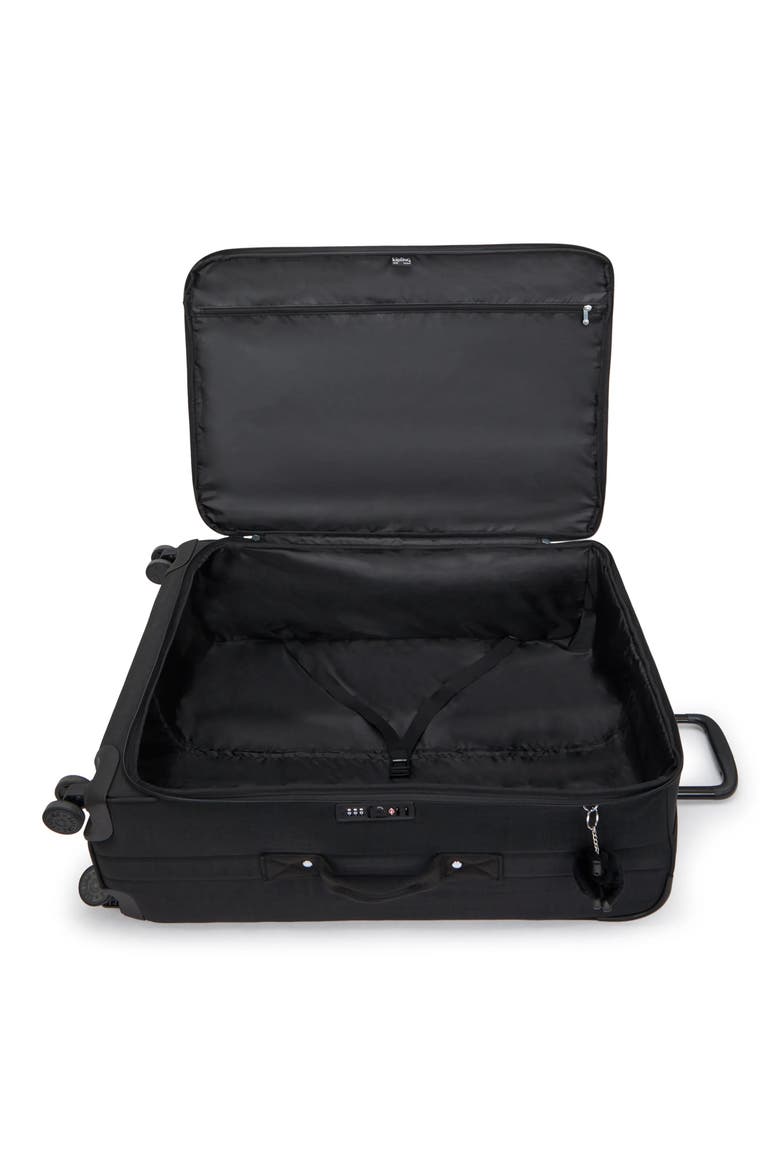 Jet Large Rolling Luggage, Alternate, color, Black Noir