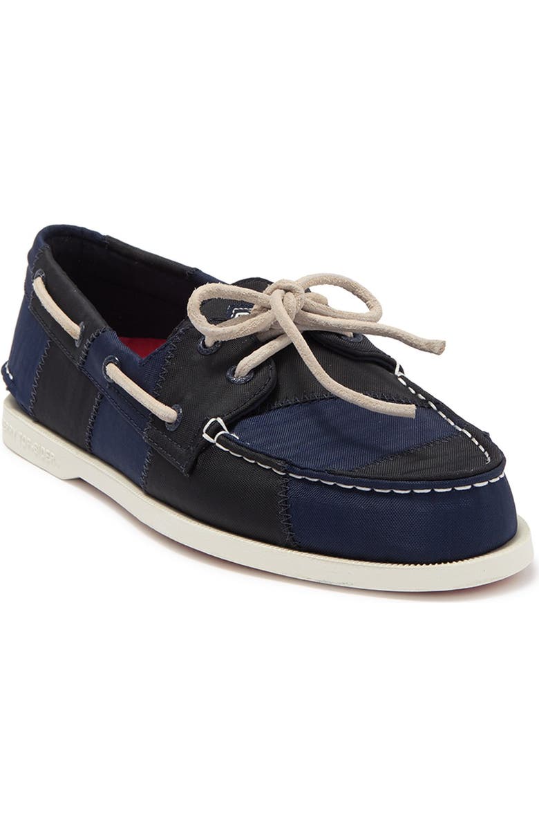 SPERRY TOP-SIDER<sup>®</sup> 2-Eye Sailcloth Boat Shoe, Main, color,