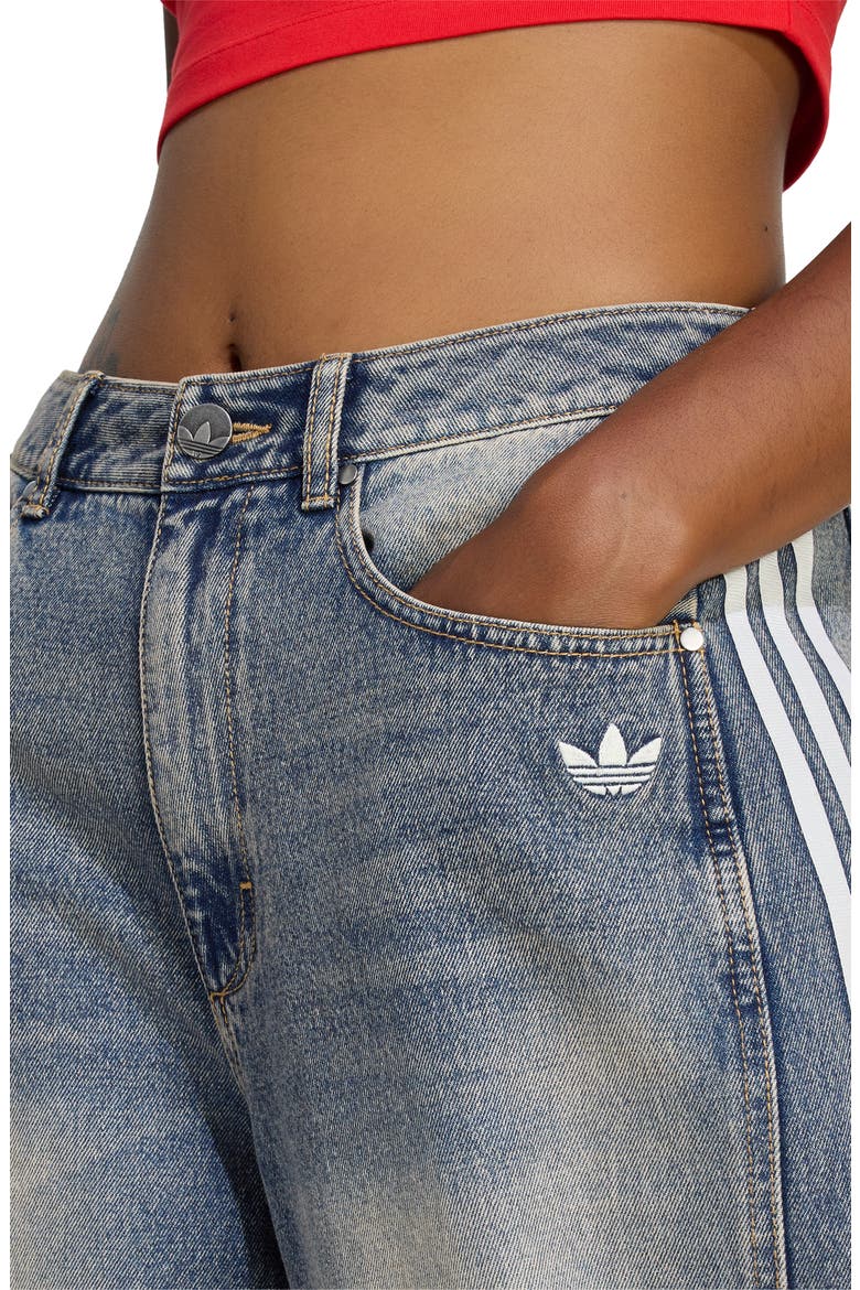 Barrel Leg Jeans, Alternate, color, INDIGO DENIM