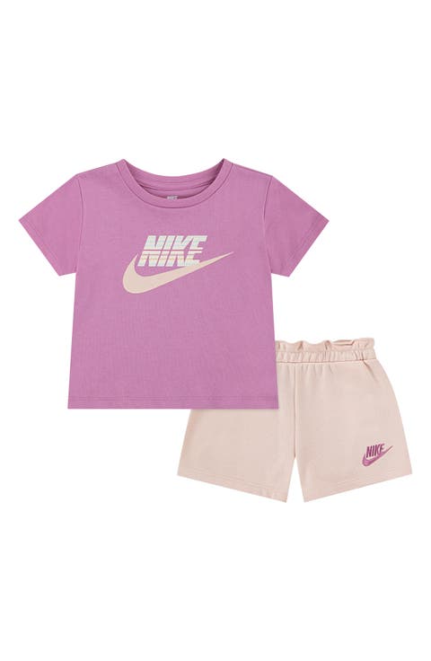 Kids' Jersey T-Shirt & French Terry Shorts Set (Toddler & Little Kid)