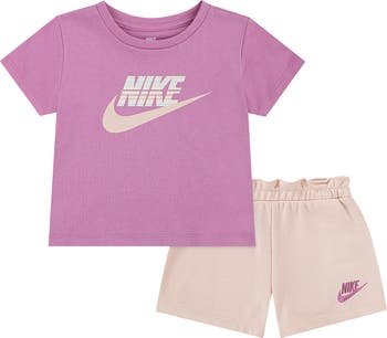 Kids' Jersey T-Shirt & French Terry Shorts Set