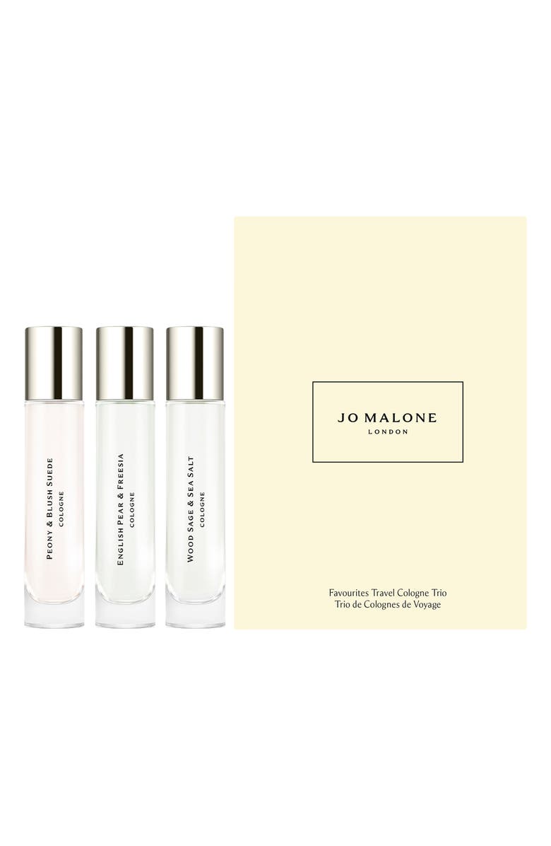 Jo Malone London<sup>™</sup> Favorites Travel Cologne Trio $90 Value, Main, color, 