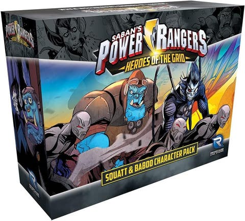 Power Rangers Heroes of The Grid Squatt 
Baboo Pack