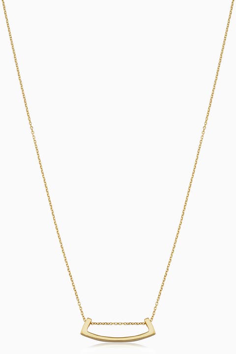 14K Yellow Gold Hampton Pendant Necklace