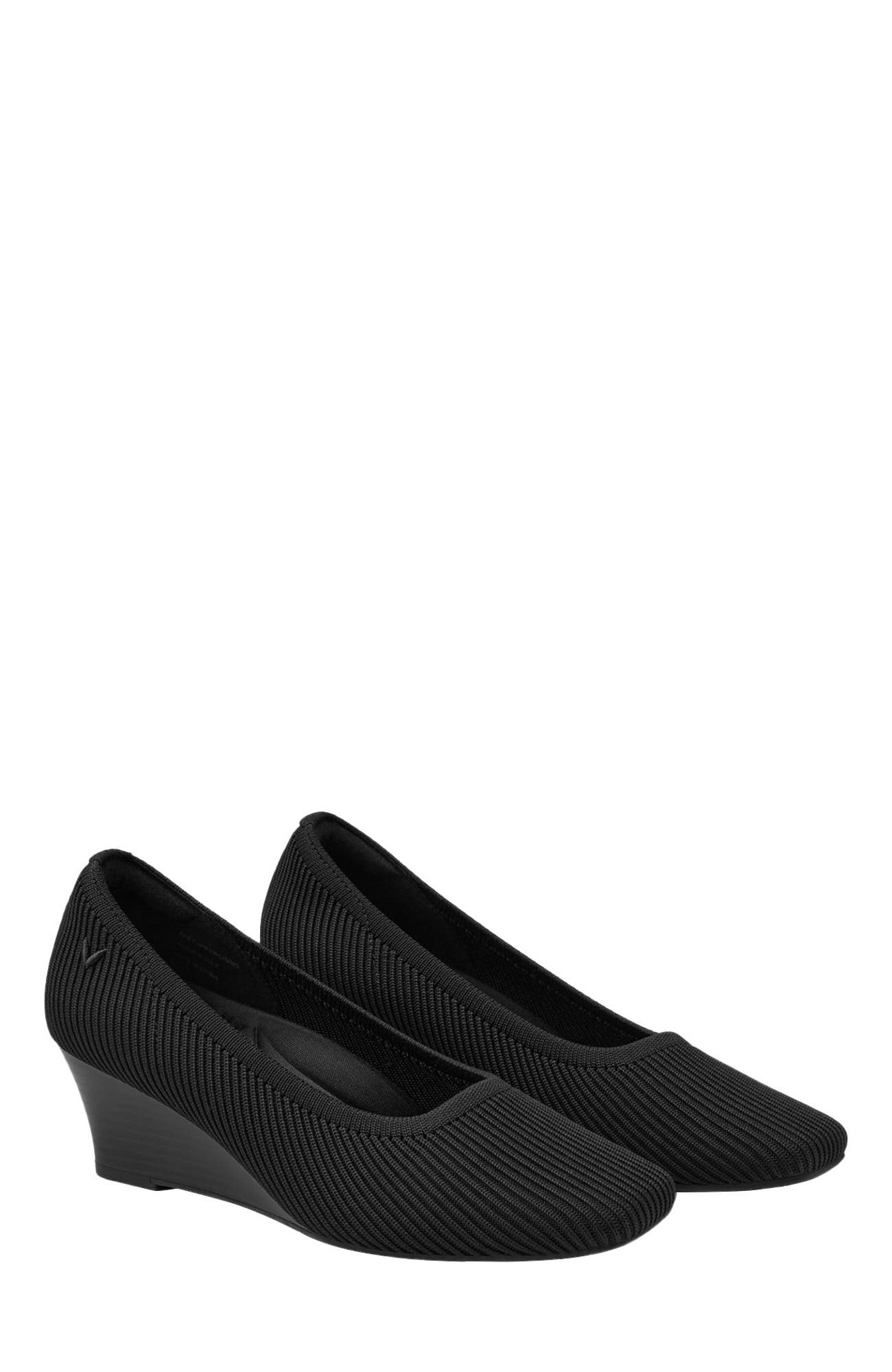 VIVAIA Margot Wedge Pro Square-Toe Heel, Main, color, Black