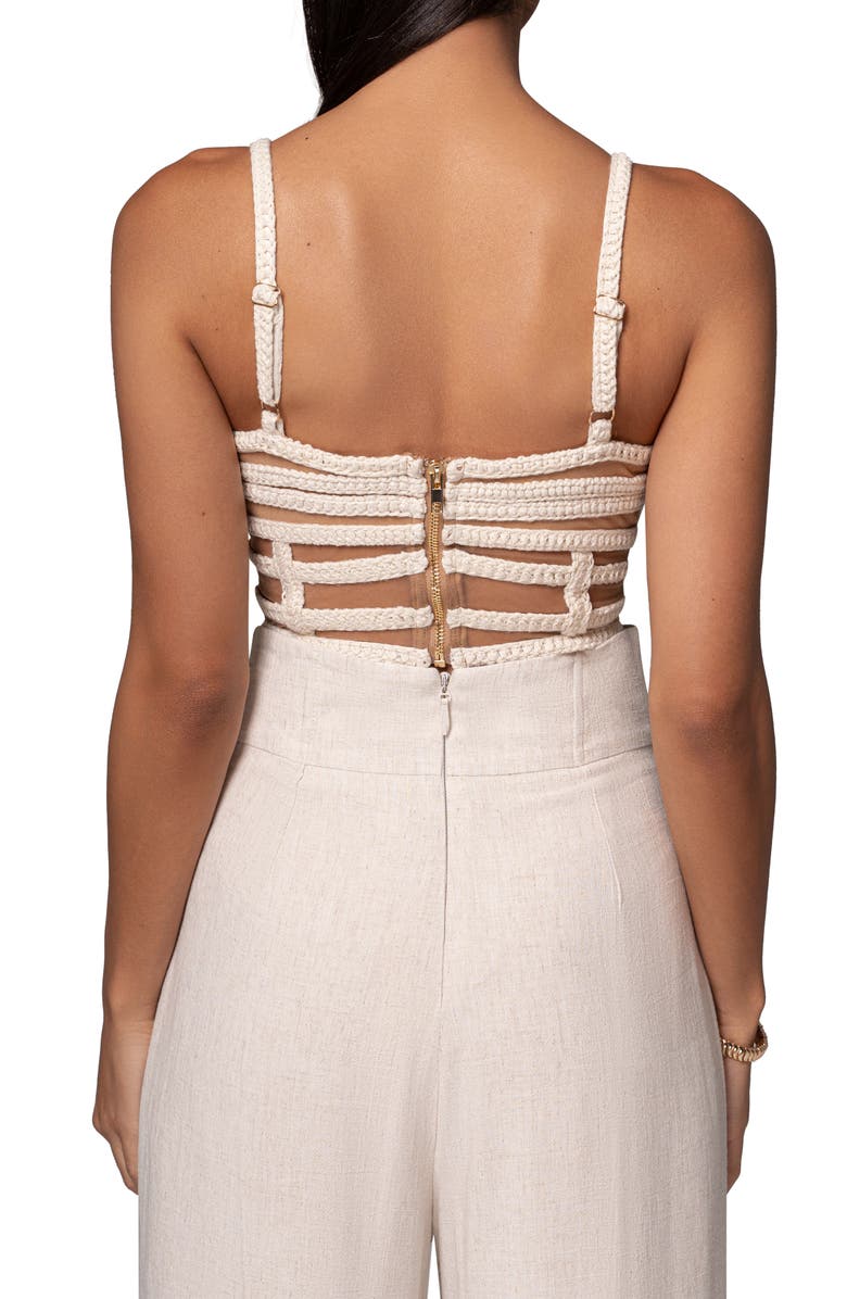 JLUXLABEL Serenity Sleeveless Top, Alternate, color, Ivory