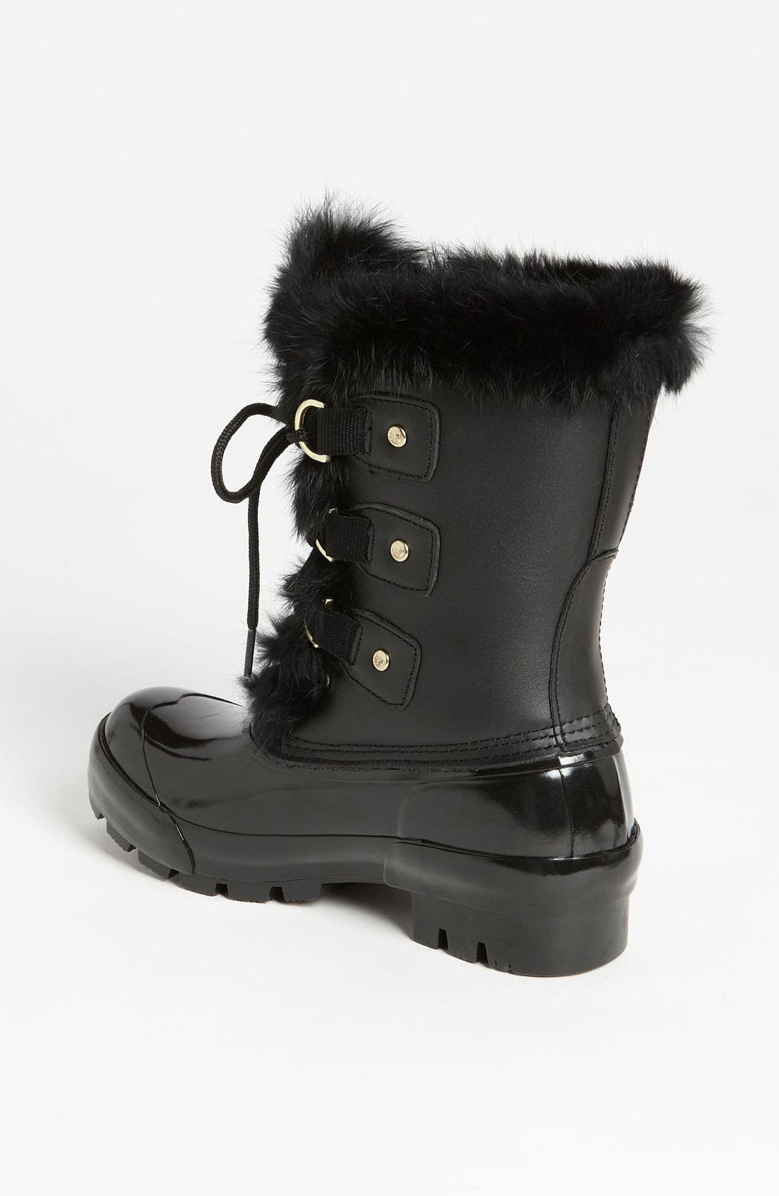 'Cathie' Boot, Alternate, color, BLACK