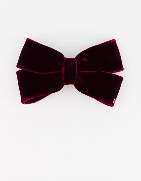 Juliette Velvet Bow Barrette