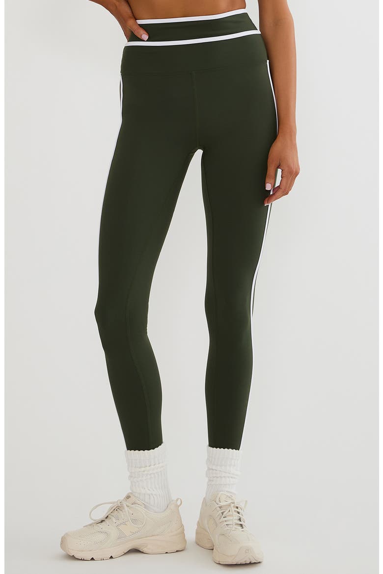 Solara Side Stripe Leggings, Main, color, SHADED SPRUCE
