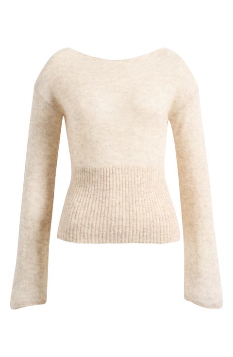 Soren Sheer Alpaca Blend Sweater