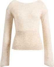 Reformation Soren Sheer Alpaca Blend Sweater