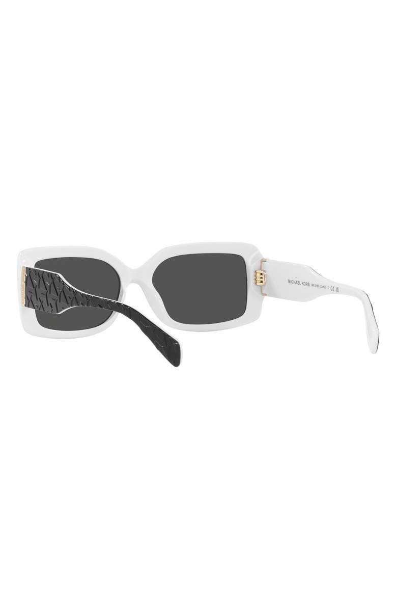 Michael Kors Corfu 56mm Rectangular Sunglasses, Alternate, color,