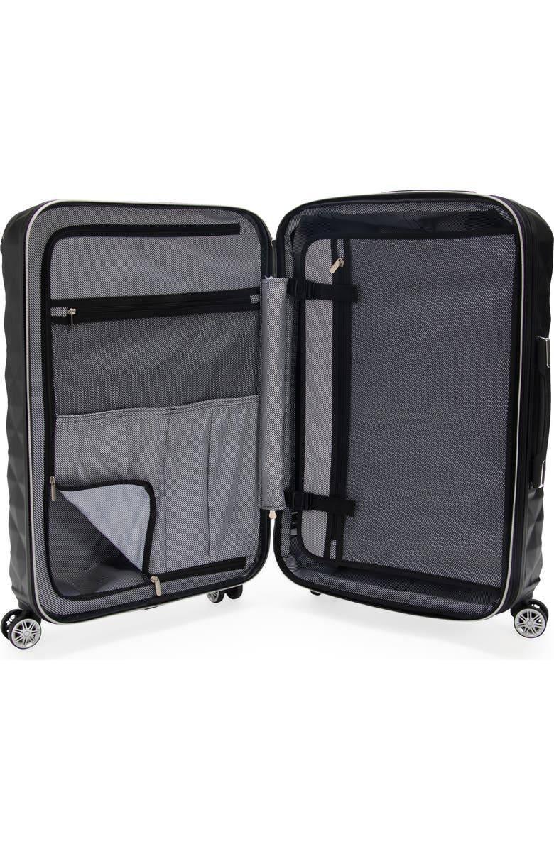 Kenneth Cole Reaction Diamond Tower Carry-On and Emma Laptop Backpack Bundle Set, Alternate, color, Black