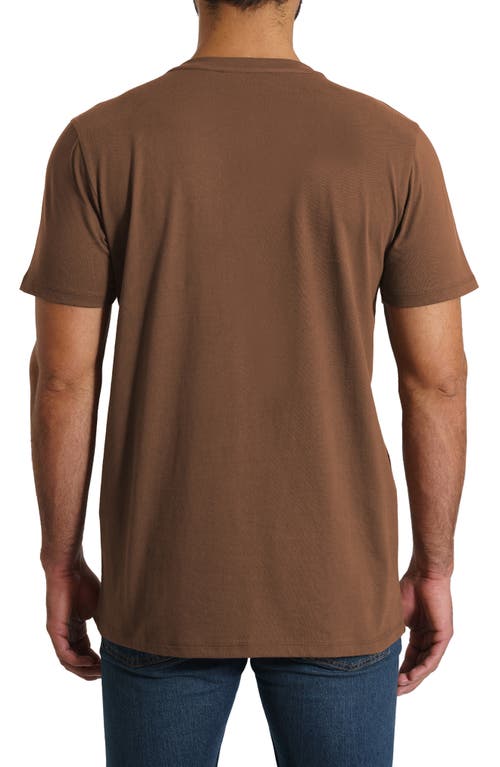 Jared Lang Solid T-shirt In Brown