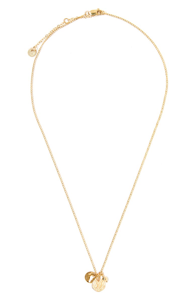Tess + Tricia Trio Charm Necklace, Alternate, color,