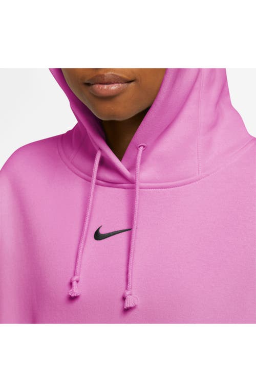 Nike Sportswear Phoenix Fleece Pullover Hoodie In Pink