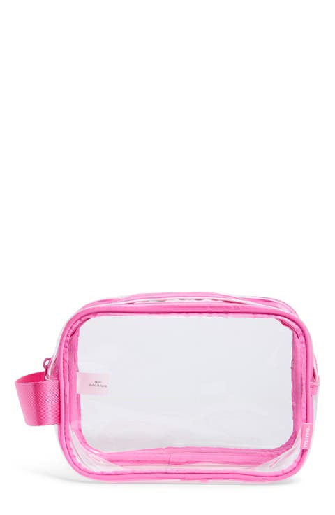 Two-Zip Clear Dopp Kit