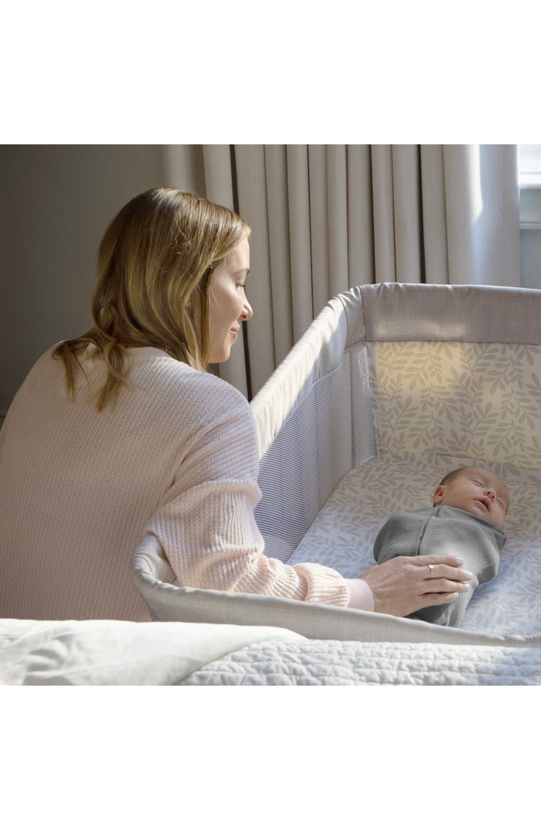 INGENUITY SwaddleMe by Ingenuity Compression Baby Swaddle Pod in Velboa, Alternate, color, 