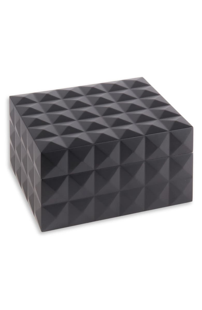 Bey-Berk Pyramid Cigar Humidor, Alternate, color, Black