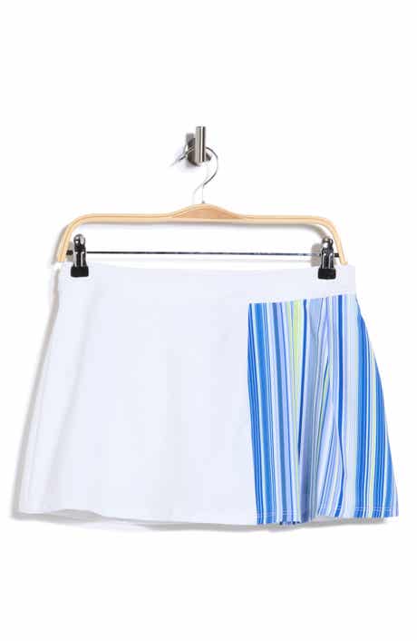 Asymmetric Pleated Tennis Skort