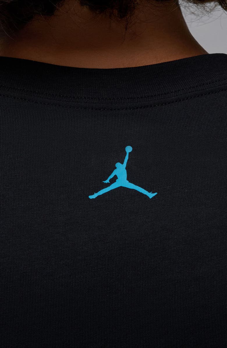Jordan Mountainside Graphic T-Shirt, Alternate, color, Black/ Light Photo Blue