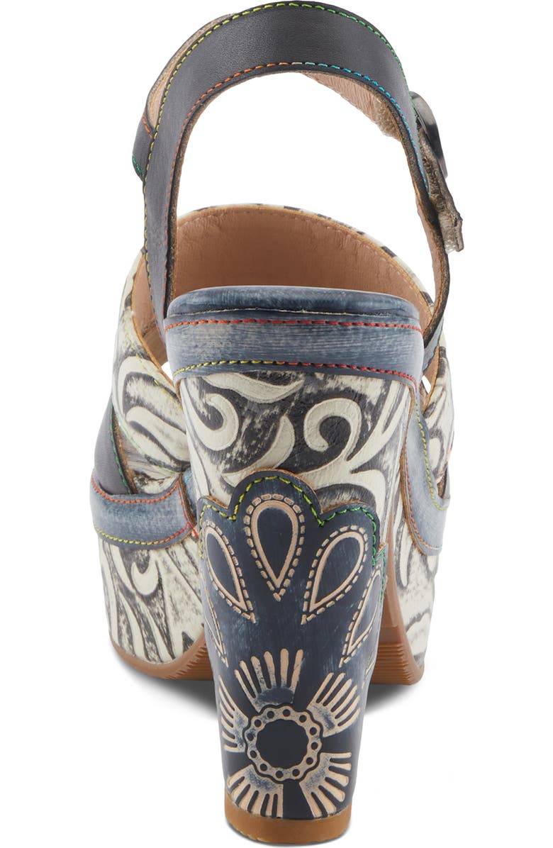 L
Artiste by Spring Step Hotstrut Platform Sandal, Alternate, color,