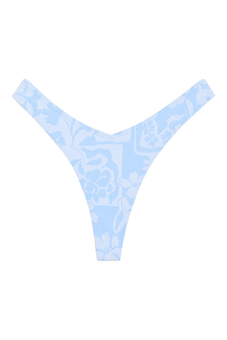 Pacific Coast High Leg Bikini Bottoms, Alternate, color, SKY BLUE