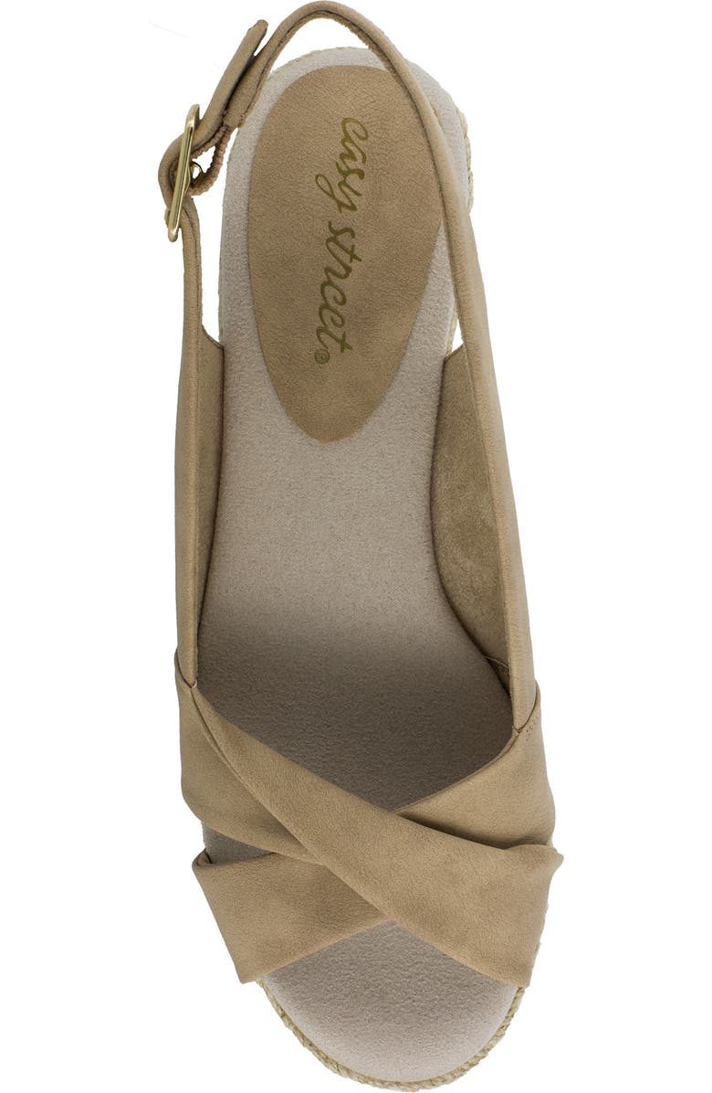 EASY STREET Maureen Wedge Sandal, Alternate, color,