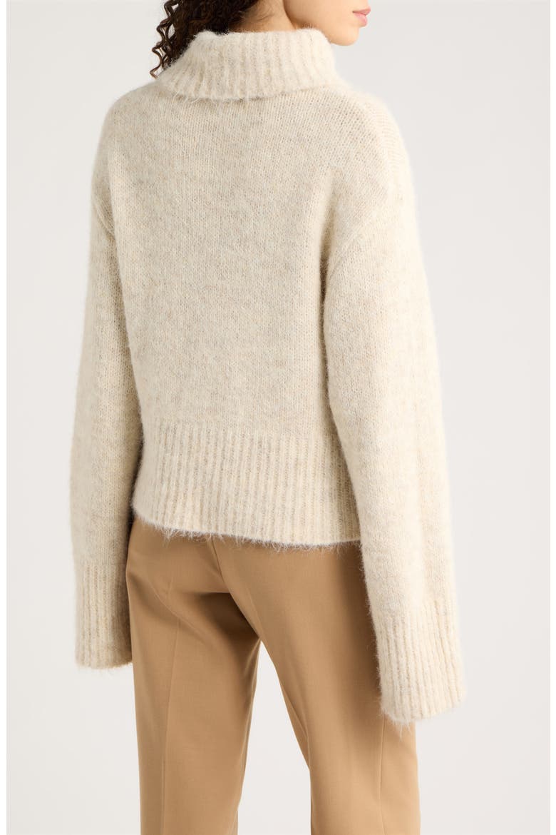 Turtleneck Sweater, Alternate, color, BEIGE