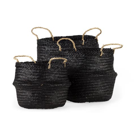 Ella Set of 3 Seagrass Baskets