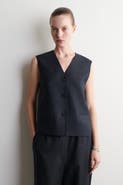 COS Linen Vest