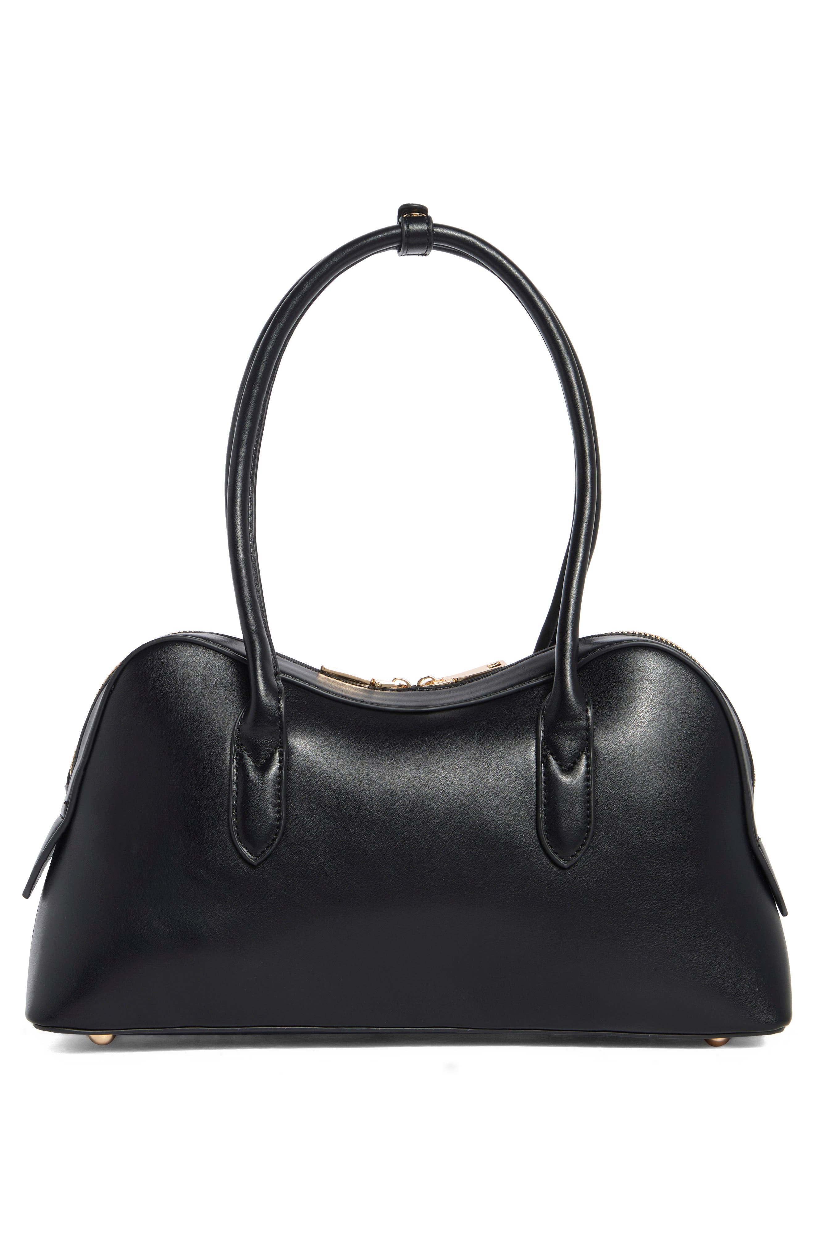 URBAN EXPRESSIONS HANDBAGS Small Charm Shoulder Bag, Alternate, color, Black